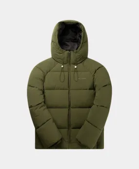 Cardamom Green Relaxed Puffer