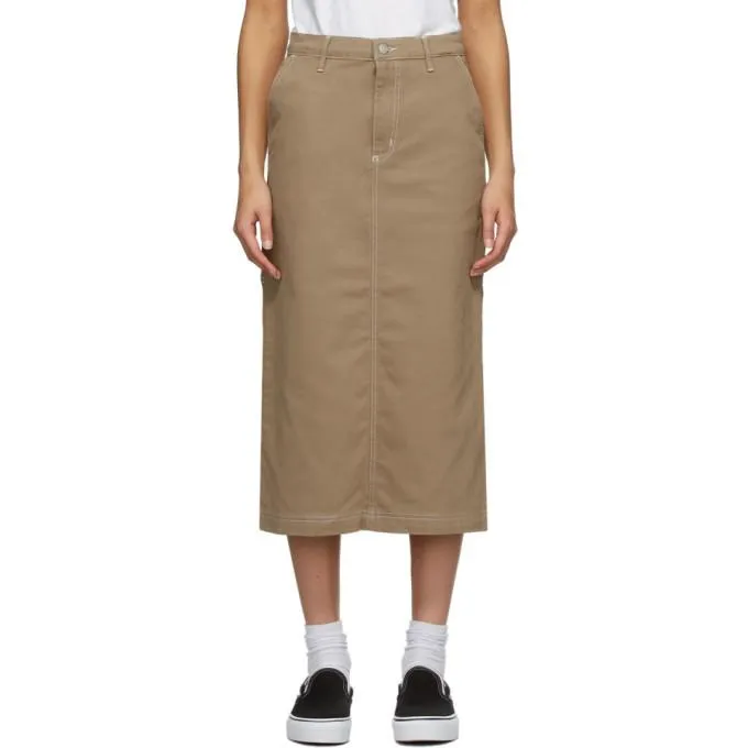 Carhartt Work In Progress Beige Pierce Skirt