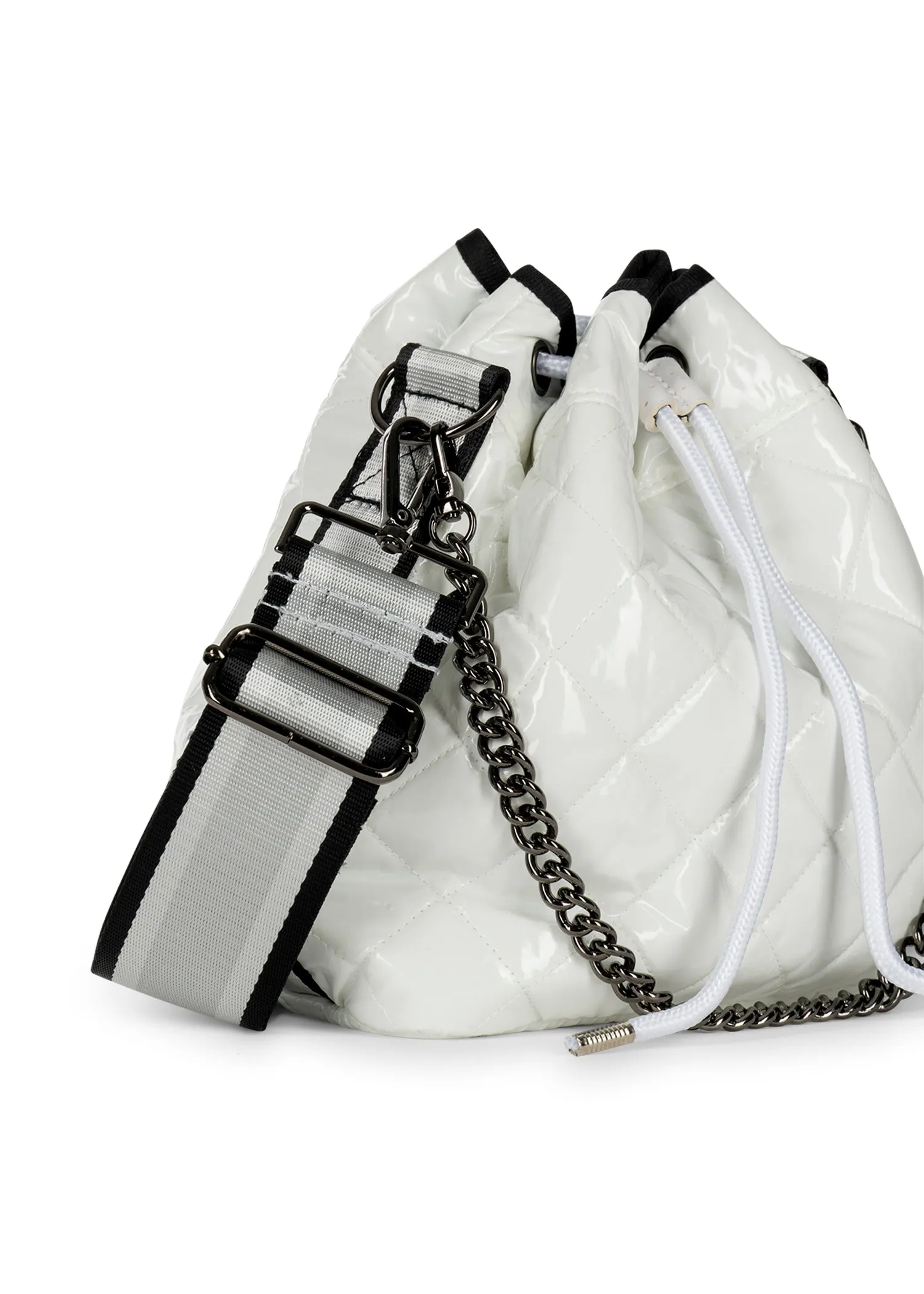 Haute Shore - Lindsey Blanc Puffer Bucket Bag
