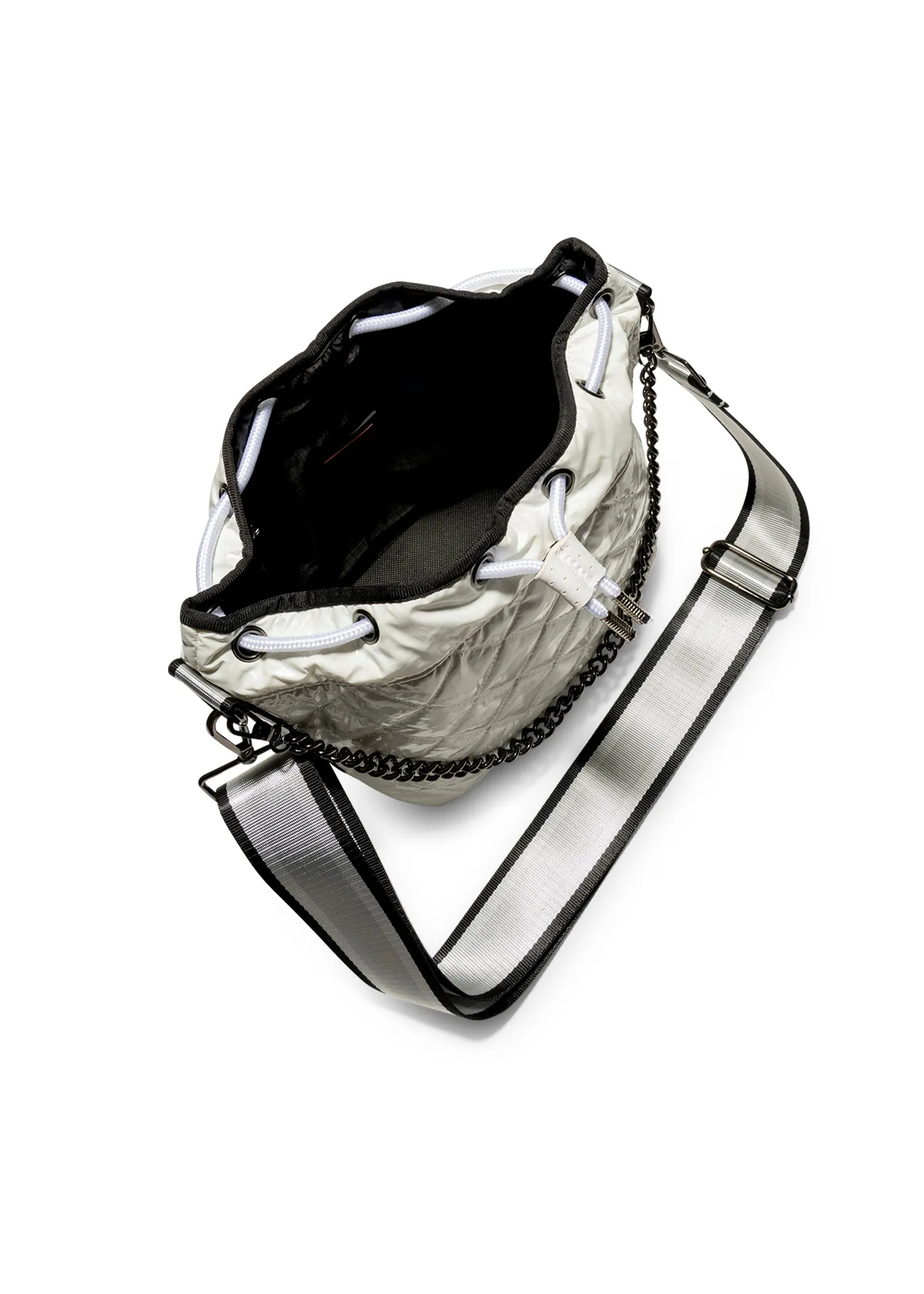 Haute Shore - Lindsey Blanc Puffer Bucket Bag