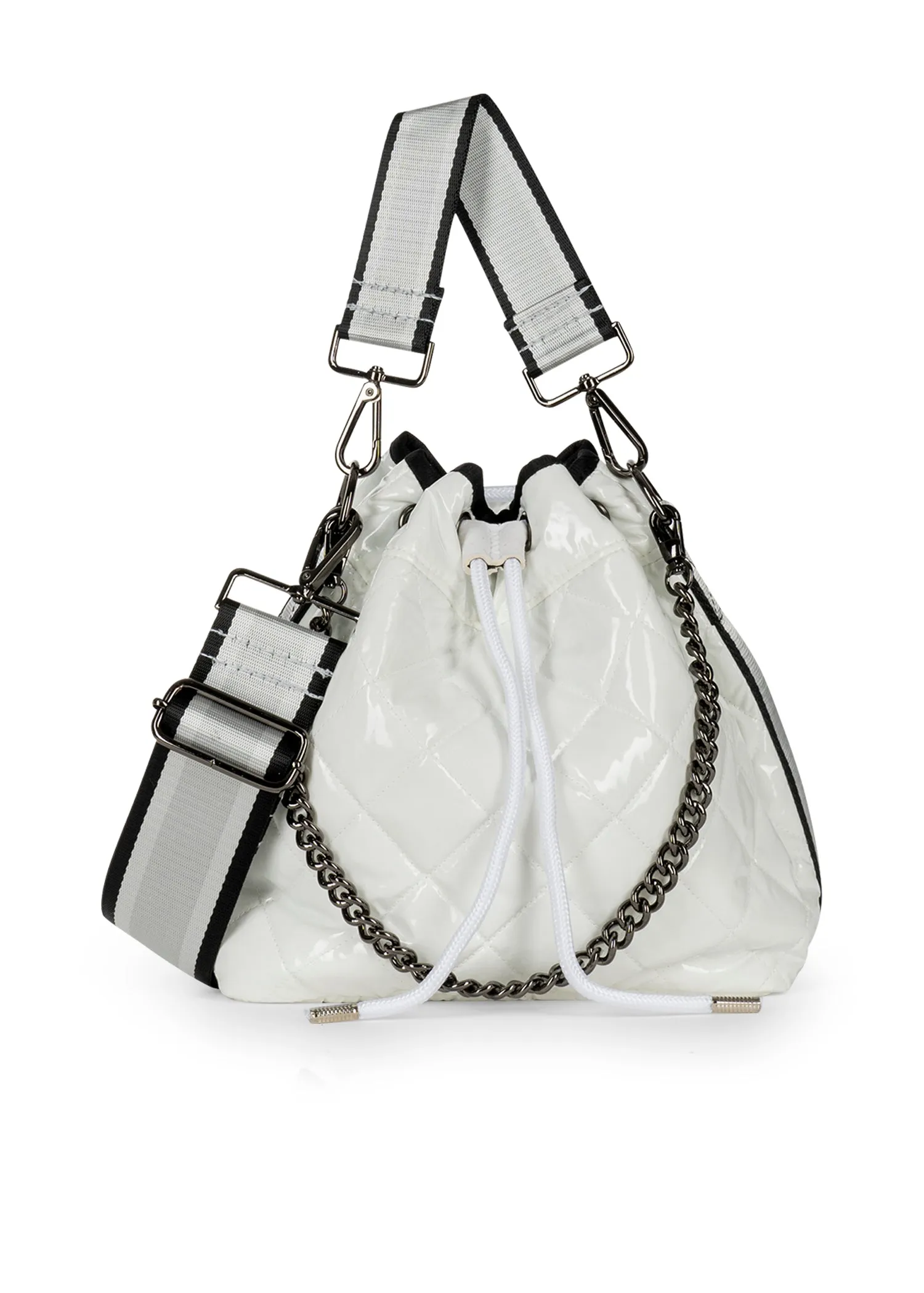 Haute Shore - Lindsey Blanc Puffer Bucket Bag