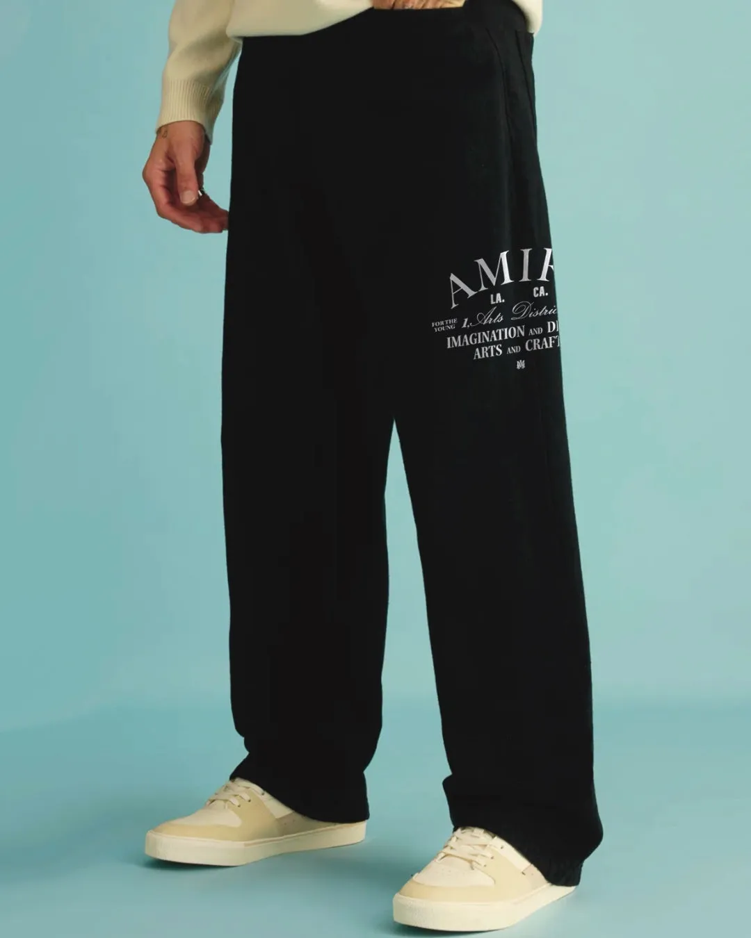 Men's Black Shahrukh Amiri Cotton Pant