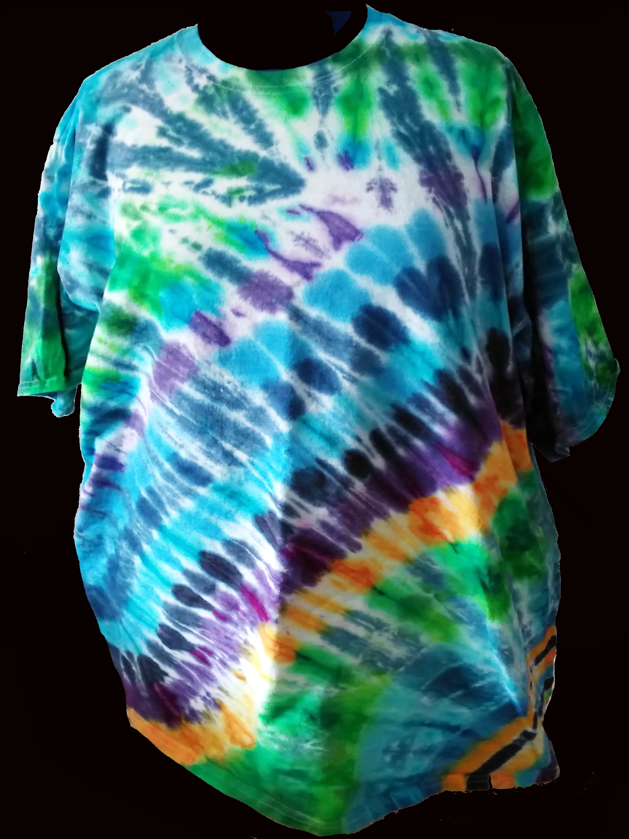 Men's Short Sleeve Tee/ corner Pocket-2XL