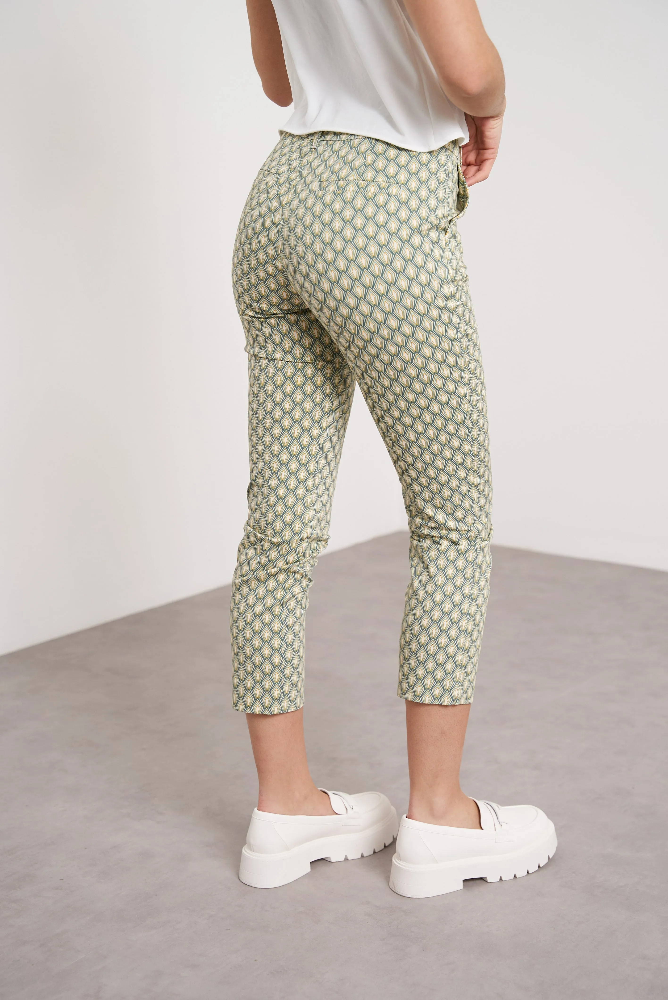 Oraije Chinos Straight Printed Pants