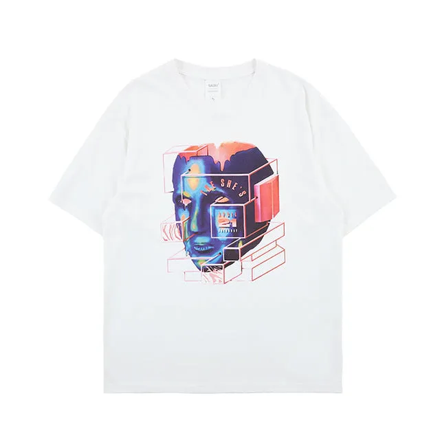 The She's Short Sleeve Oversized T-Shirt